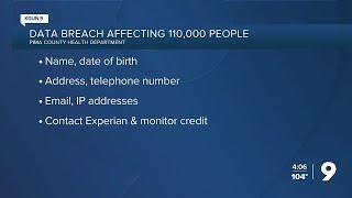 PCHD Data breach affects more than 100000 Pima County residents