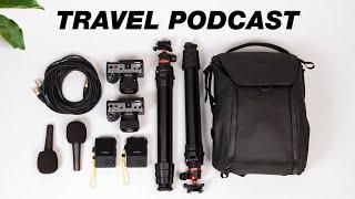 My Simple Travel Podcast Setup  High-Quality Video & Audio