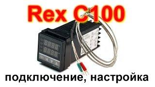 Rex c100 в коптильне. Подключение настройка эксплуатация