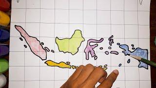 Tutorial Menggambar Peta Indonesia Langkah Demi Langkah