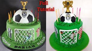 Football Cake For A Young Boy Who Loves Ronaldo And Olympians  Football Theme Cake  Football Cake