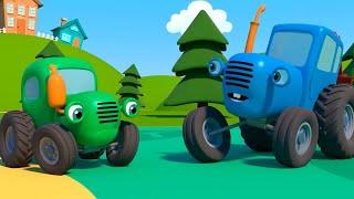 Синий трактор Игры на детской площадке - Тракорёнок + БОНУС ещё 4 серии