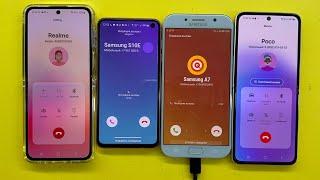 Incoming + Outgoing Call Samsung S10e+Samsung Z Flip5+Samsung A7+Samsung Z Flip3