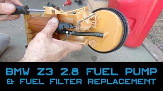 Replacing the Fuel Pump and Fuel Filter in My 1997 BMW Z3 2.8l