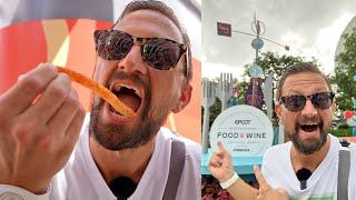 A Very Spicy Trip To Disney EPCOTs Food & Wine Festival 2022  Trying NEW Food Merch & More Fun