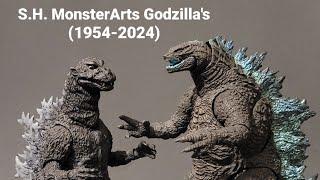 All of my S.H. MonsterArts Godzillas Figures 1954-2024