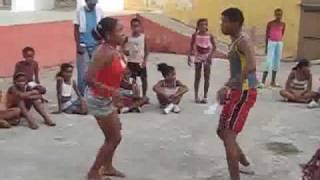 Cuban children dancing to percussion