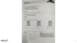 Mit Erfolg zu - Start Deutsch 1Goethe Zertifikaz A1 -Hörensample test - German A1 listening tipps