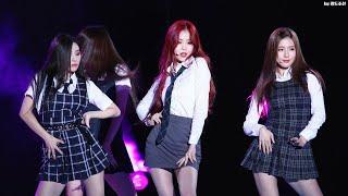 180908 여자아이들 GI-DLE 포미닛 - 핫이슈 Hot Issue 수진 Soojin 직캠 Fancam @2018 코리아 뮤직 웨이브 by 팔도조선