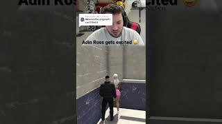 Adin Ross gets excited on gta role play gta rp  #adinross #shorts #gtarp