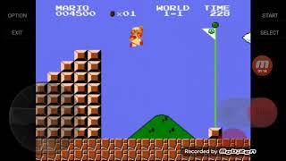 Game In Reversed Video Super Mario Bros World 1-1