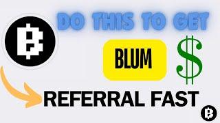 Blum Airdrop Referral Problem Solved - Do This To qualify