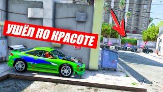 ПОЛИЦЕЙСКИЕ ПОГОНИ ЗА Mitsubishi Eclipse БРАЙАНА ОКОННОРА В ГТА 5 ОНЛАЙН ДОГОНЯЛКИ