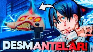 LANÇOU O PRIMEIRO JOGO DE CHAINSAW MAN DO ROBLOX E EU FIZ UM CONTRATO COM O DEMONIO RAPOSA...