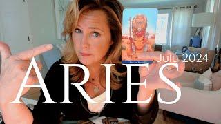 ARIES  This Has POWER Couple Energy Its Manifesting  July 2024 Zodiac Tarot Reading