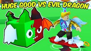 MASSIVE ANGEL VS DEMON UPDATE HUGE GOOD VS EVIL DRAGON Roblox Pet Simulator 99