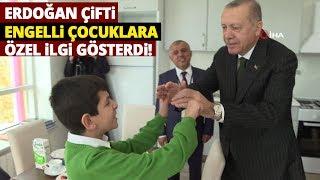 Cumhurbaşkanı Erdoğan Özel Eğitim Gören Çocuklarla Şarkı Söyledi