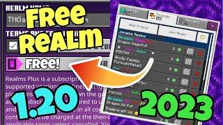 How To Get Free Minecraft Realms 2023 MCPE Xbox PS5 PC 1.20