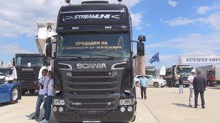 Scania R 580 Streamline Crown Edition Tractor Truck 2016 Exterior and Interior