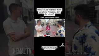 Wie viel Geld verdienst du im Monat? #kemaltv #deutschland #deutsch #geld #geldverdienen #fsj #kita