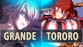 GBVSRGrande Lucilius Vs Tororo Percival High Level Gameplay.