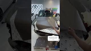 They say I SHOULD’NT be allowed to do this wrap  #carwrapping #carwrap #asmr #vinylwrap