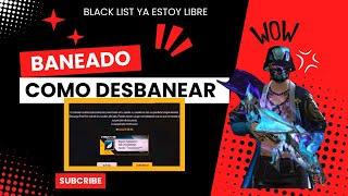 ¡Me Banearon en FREE FIRE  Pero Así Logré Salir de la Black List  #garenafreefire #ff #game