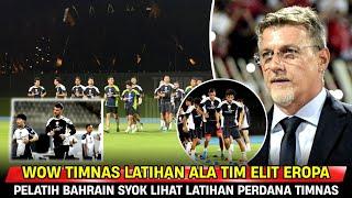 KING INDO LATIHAN ALA REAL MADRID Pelatih Bahrain Syok Lihat Fisik Timnas • Striker Timnas Disorot