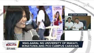 PTV4 PCO Campus Caravan sa University of Makati Silipin  April 29 2024