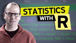 R programming for beginners – statistic with R t-test and linear regression and dplyr and ggplot