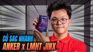 Trên Tay Và Đánh Giá Nhanh Củ Sạc Nhanh Anker x League of Legends A9522 - Phiên Bản Đặc Biệt Jinx