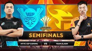 TEAM FLASH VS HTVC IGP GAMING - Bán Kết AIC 2019 - Garena Liên Quân Mobile