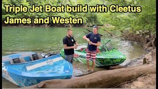 Triple Jet Boat build @CleetusM @WestenChamplin @jetstreamadventureboats8748