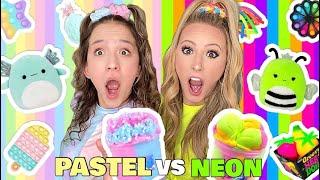 NEON ️ VS PASTEL ️ LEARNING EXPRESS SHOPPING CHALLENGE