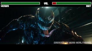 Venom vs. Riot fight WITH HEALTHBARS  400k subscriber special  HD  Venom