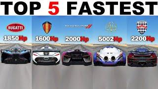 Assetto Corsa - Koenigsegg Jesko Bugatti Bolide Dodge Srt Tomahawk SSC Tuatara Devel Sixteen