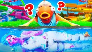 Hiding UNDERWATER to WIN Hide & Seek Fortnite