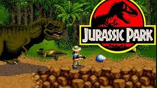 Jurassic Park SNES Playthrough Longplay Retro game