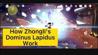 Zhongli with His Dominus Lapidus