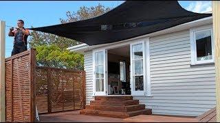 How to Install Shade Sails  Mitre 10 Easy As DIY