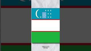 Ayo temukan Bendera Tersembunyi di bendera Uzbekistan #shorts
