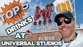 Top 5 BEST Drinks at Universal Studios Orlando  Secret Menu