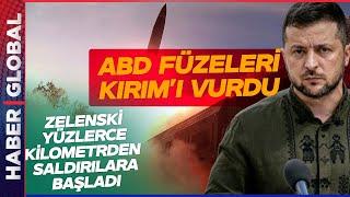 Zelenski ABD Füzelerini Ateşledi Rus Savunması Yenildi Yüzlerce Kilometreden Yerle Bir Etti