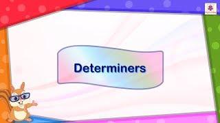 Determiners  English Grammar and Composition Grade 4  Periwinkle