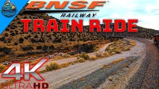 BNSF Freight Train Cab Ride - Belen NM to Amarillo Tx Deadhead