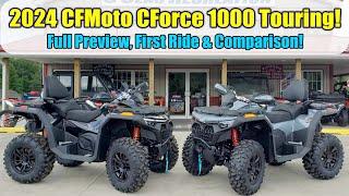 ALL NEW 2024 CFMoto CForce 1000 Touring - Better than the CForce 1000 Overland? First Ride & Review