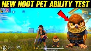 Freefire New Pet Ability Test  Ob35 New Hoot Pet Ability  Freefire New Pet Ability