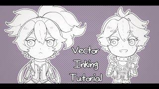 【Tutorial】Inking with Clip Studio Vector layers