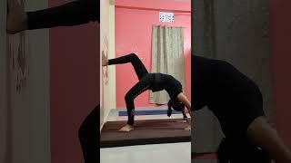 Beginner Gymnastics Backbend Kickover  #shortsvideo