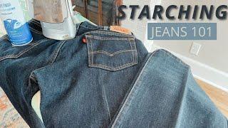 How to Starch Jeans